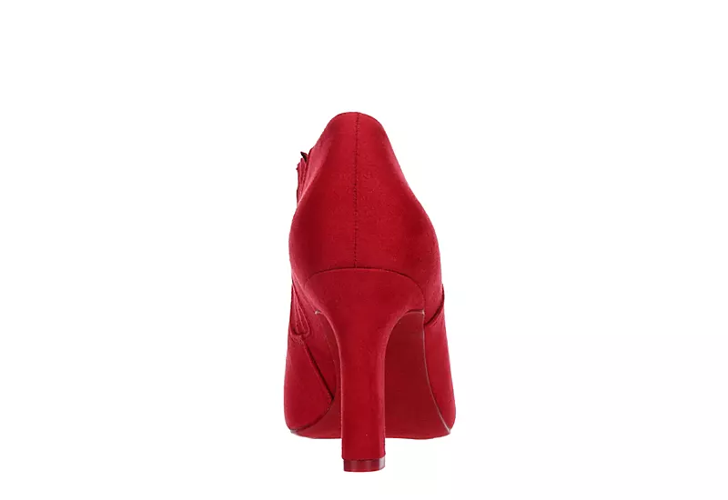 Michael By Michael Shannon Womens Nora Bootie - Red - Image 5