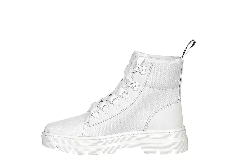Dr. Martens Dr.martens Womens Combs Nylon Combat Boot - White - Image 4