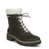 Franco Sarto Womens Rosella Combat Boot - Green