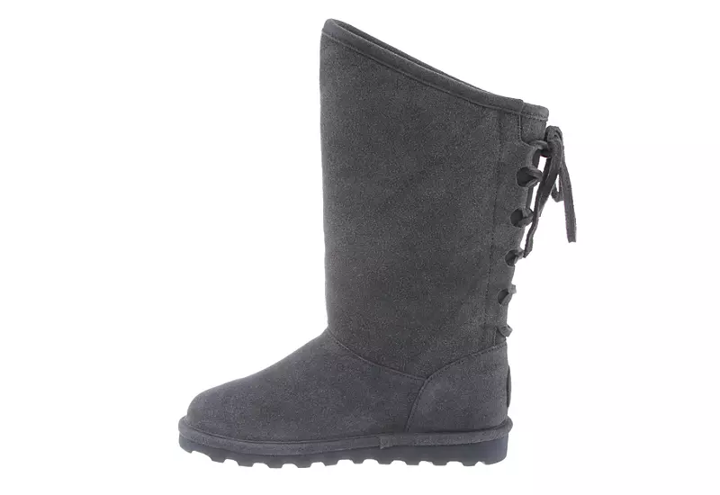 Bearpaw Womens Phylly Fur Boot - Dark Grey - Image 3