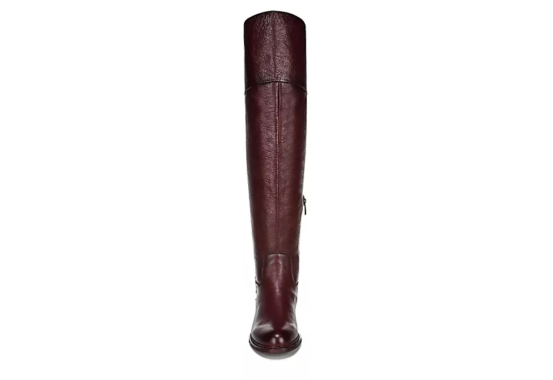 Franco Sarto Womens Haleen Over The Knee Boot - Burgundy - Image 3