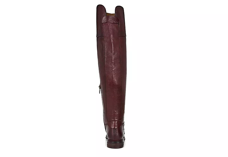 Franco Sarto Womens Haleen Over The Knee Boot - Burgundy - Image 5