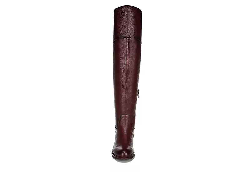 Franco Sarto Womens Haleen Wide Calf Over The Knee Boot - Cognac - Image 3