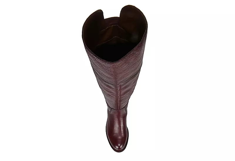 Franco Sarto Womens Haleen Wide Calf Over The Knee Boot - Cognac - Image 6