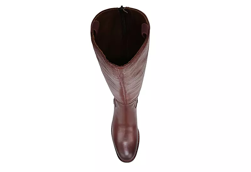 Franco Sarto Womens Meyer Tall Boot - Burgundy - Image 6