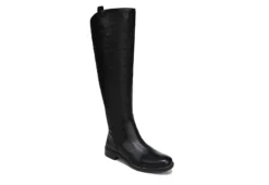 Franco Sarto Womens Meyer Wide Calf Tall Boot - Black