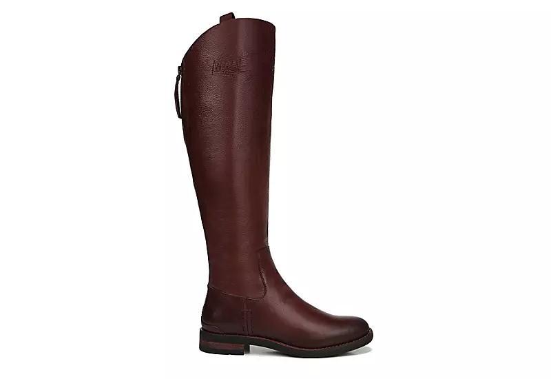 Franco Sarto Womens Meyer Wide Calf Tall Boot - Burgundy - Image 2