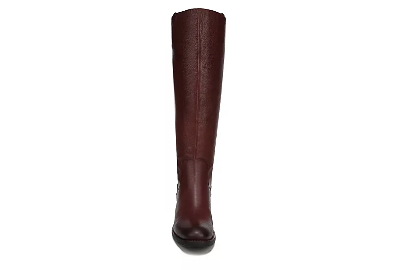Franco Sarto Womens Meyer Wide Calf Tall Boot - Burgundy - Image 3