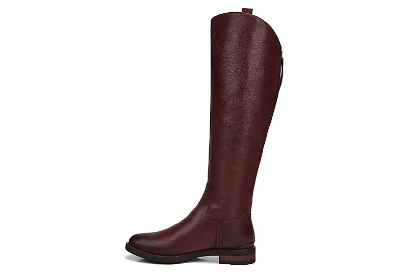 Franco Sarto Womens Meyer Wide Calf Tall Boot - Burgundy - Image 4