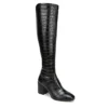 Franco Sarto Womens Tribute Wide Calf Tall Boot - Black
