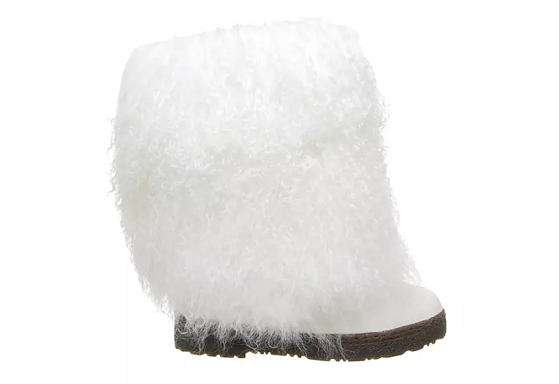 Bearpaw Womens Boetis Ii Fur Boot - White - Image 2