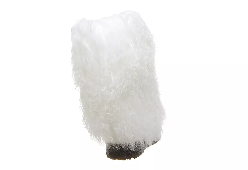 Bearpaw Womens Boetis Ii Fur Boot - White - Image 5