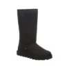 Bearpaw Womens Elle Tall Vegan Fur Boot - Black