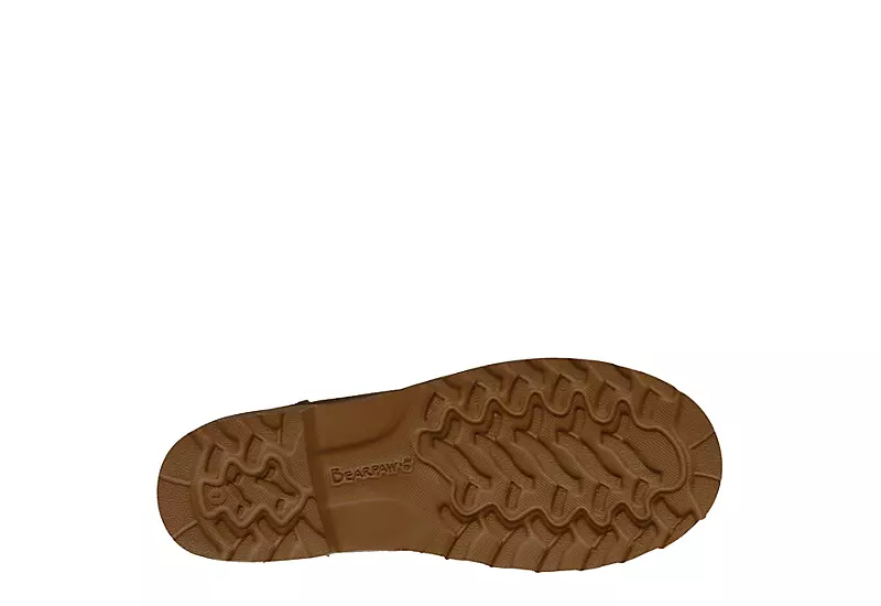 Bearpaw Womens Lucy Fur Wedge Boot - Tan - Image 7