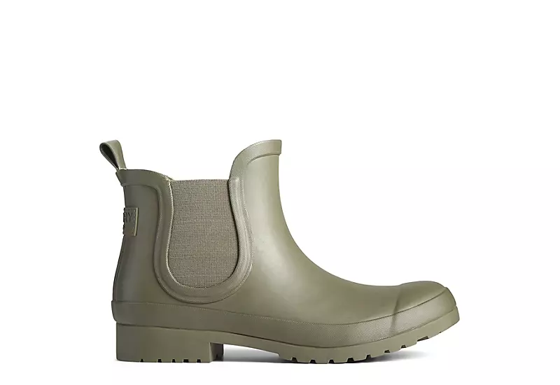 Sperry Womens Walker Chelsea Rain Boot - Olive - Image 2