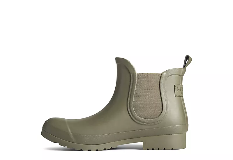 Sperry Womens Walker Chelsea Rain Boot - Olive - Image 3