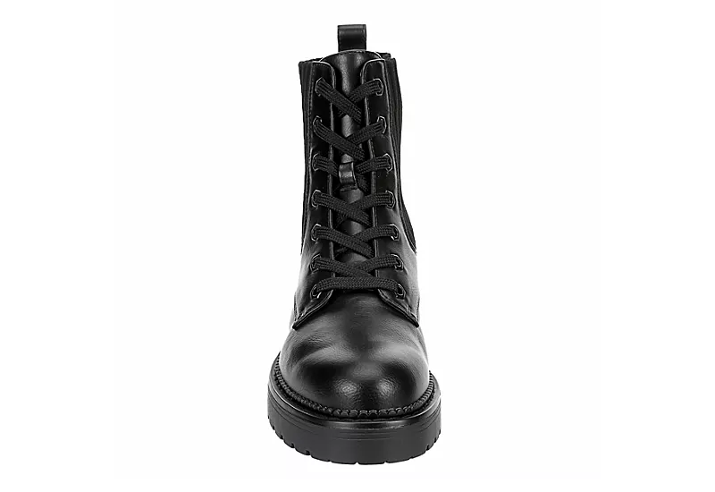 Xappeal Womens Hannah Lace Up Boot - Black - Image 3