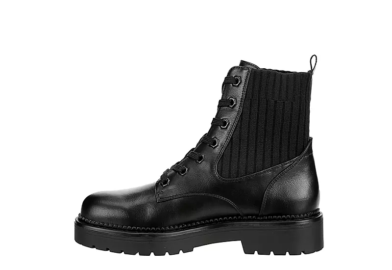 Xappeal Womens Hannah Lace Up Boot - Black - Image 4