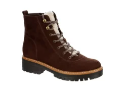 Michael By Michael Shannon Womens Keegan Lace-up Boot - Brown