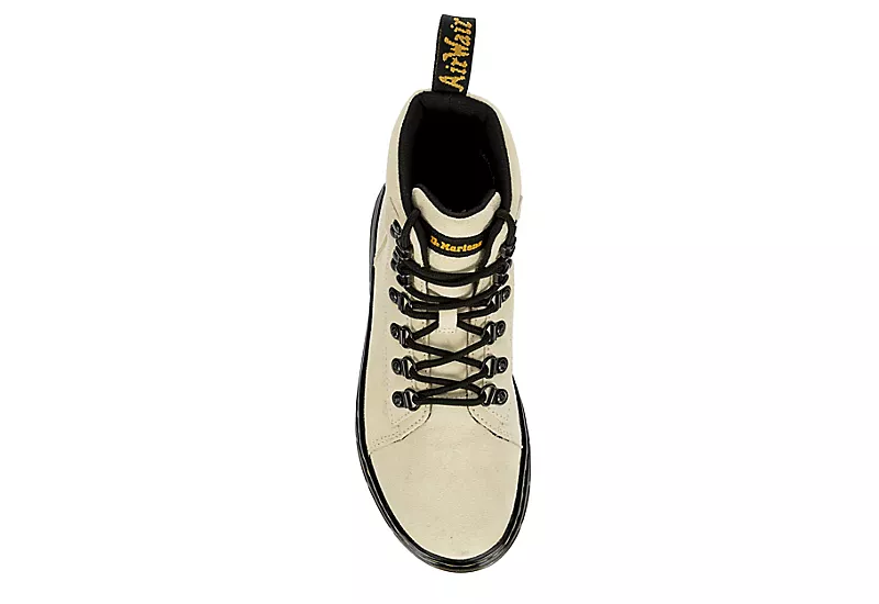 Dr. Martens Dr.martens Womens Combs Suede Combat Boot - Off White - Image 6