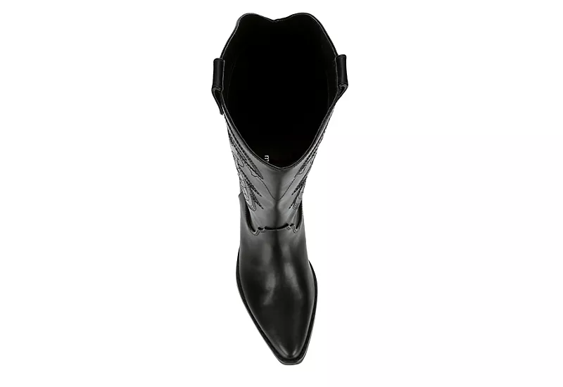Madden Girl Womens Redford Western Boot - Black - Image 6