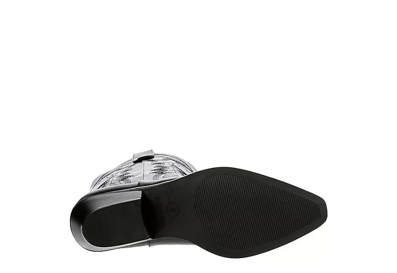 Madden Girl Womens Redford Western Boot - Black - Image 7