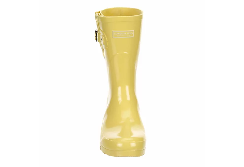 London Fog Womens Piccadilly Rain Boot - Yellow - Image 3