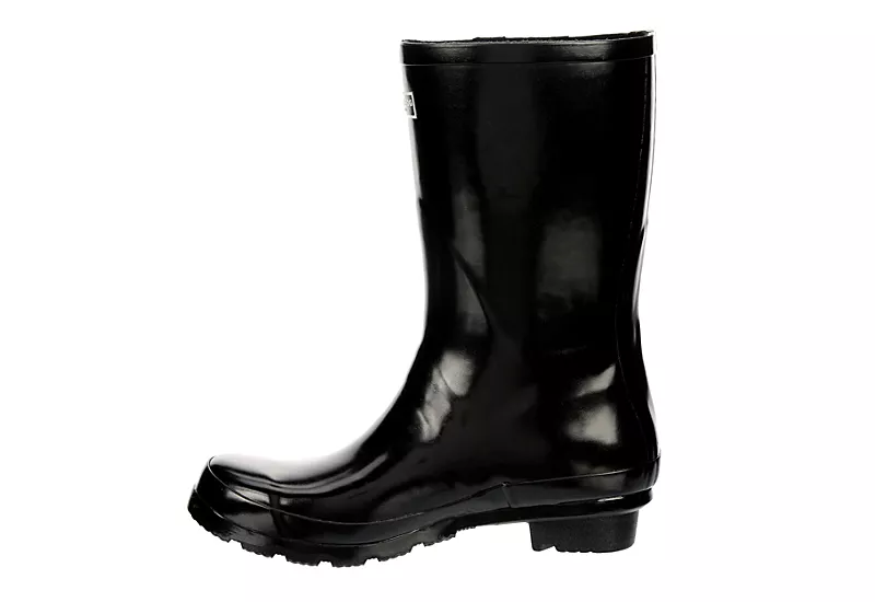 London Fog Womens Piccadilly Rain Boot - Black - Image 4