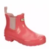 Hunter Boots Llc Womens Original Chelsea Gloss Rain Boot - Pink