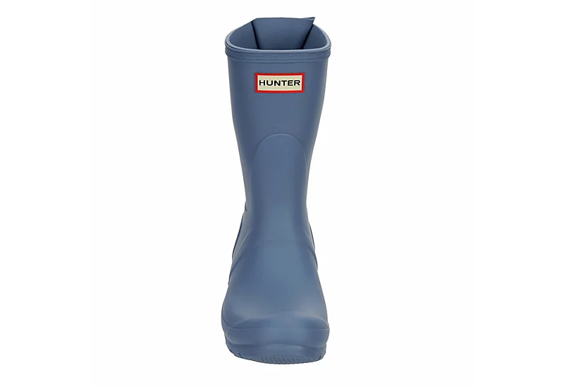 Hunter Boots Llc Womens Original Back Adj Rain Boot - Blue - Image 3