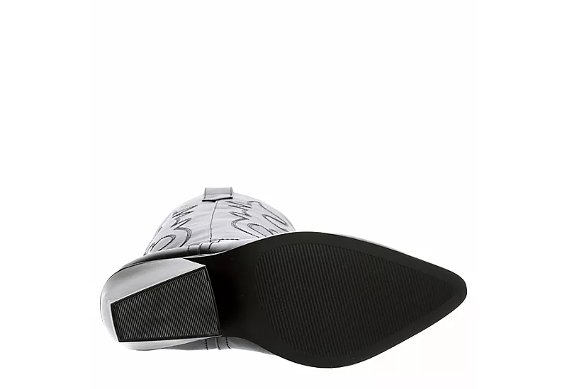 Madden Girl Womens Arizona Western Boot - Black - Image 7