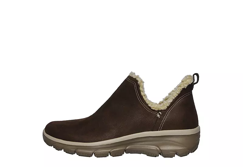 Skechers Womens Easy Going - Buried Boot - Chocolate - Image 3