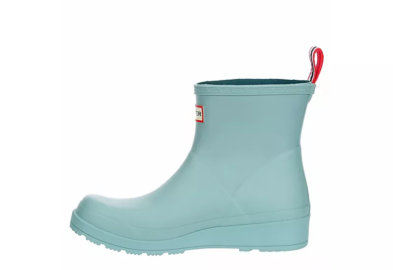Hunter Boots Llc Womens Play Short Rain Boot - Light Blue - Image 4