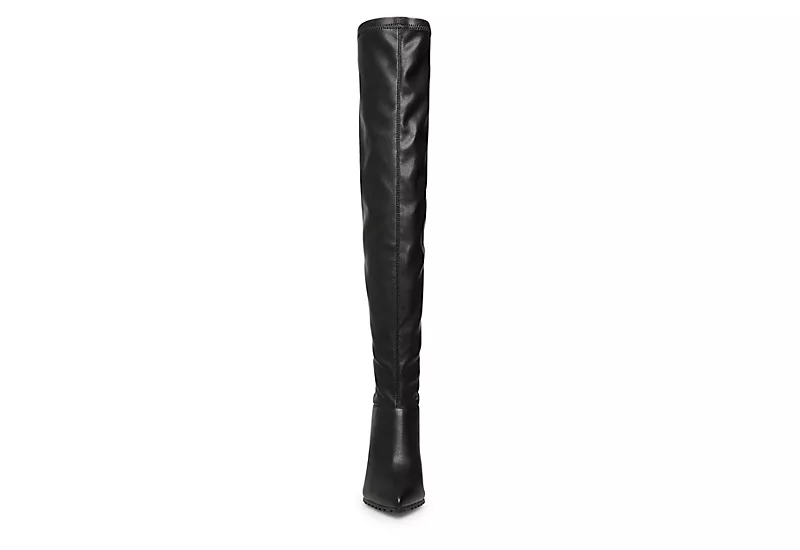Madden Girl Womens Signall Over The Knee Boot - Black - Image 3