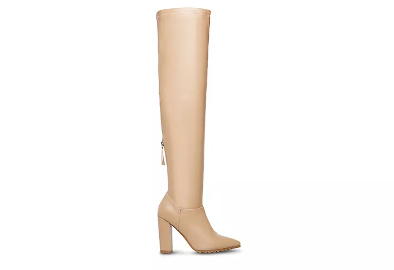 Madden Girl Womens Signall Over The Knee Boot - Nude - Image 2