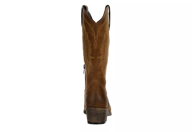 Bjorndal Womens Dalia Western Boot - Brown - Image 5