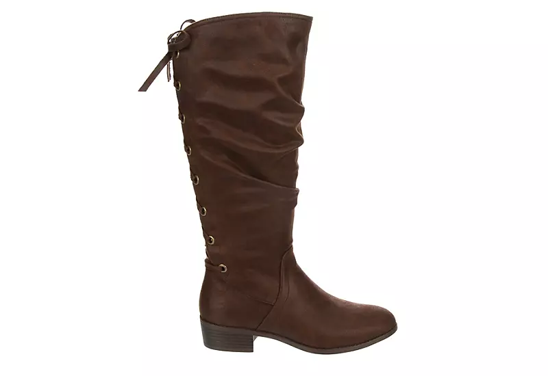Xappeal Womens Cheyenne Tall Boot - Brown - Image 2