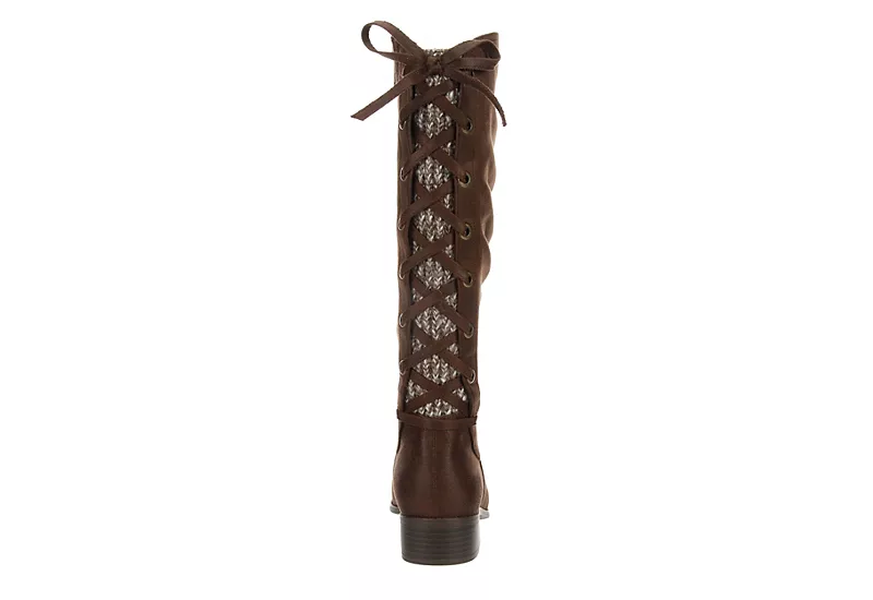 Xappeal Womens Cheyenne Tall Boot - Brown - Image 5