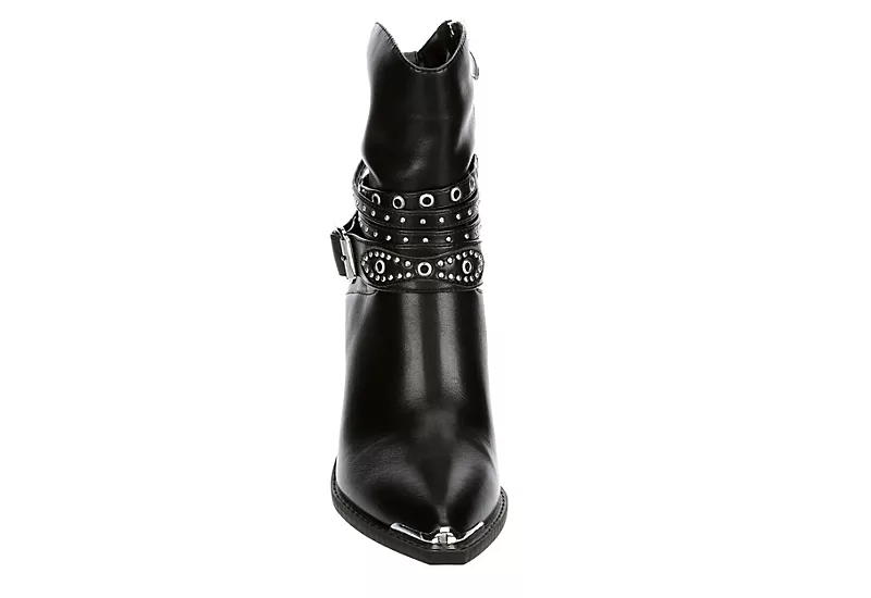Michael By Michael Shannon Womens Dottie Western Boot - Black - Image 3