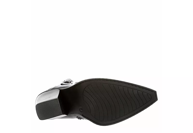 Michael By Michael Shannon Womens Dottie Western Boot - Black - Image 7