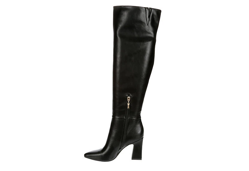 Michael By Michael Shannon Womens Camille Wide Calf Over The Knee Boot - Black - Image 4