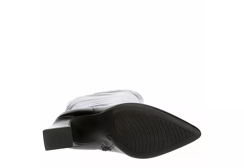 Michael By Michael Shannon Womens Camille Wide Calf Over The Knee Boot - Black - Image 7