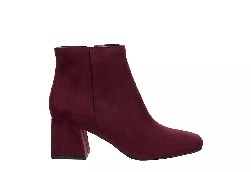 Michael By Michael Shannon Womens Hope Dress Bootie - Wine - Image 2