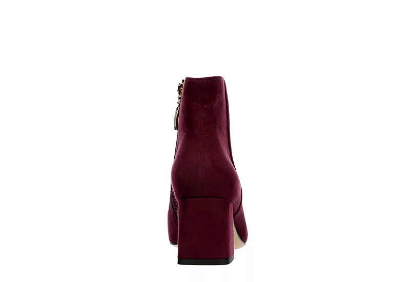 Michael By Michael Shannon Womens Hope Dress Bootie - Wine - Image 5