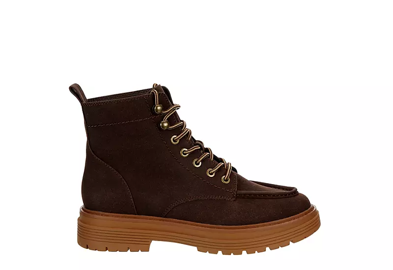 Limelight Womens Destiny Lace-up Boot - Chocolate - Image 2