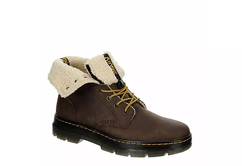 Dr. Martens Dr.martens Womens Combs Fold Down Boot - Dark Brown