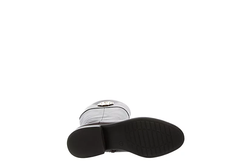 Michael By Michael Shannon Womens Brielle Tall Riding Boot - Dark Brown - Image 7