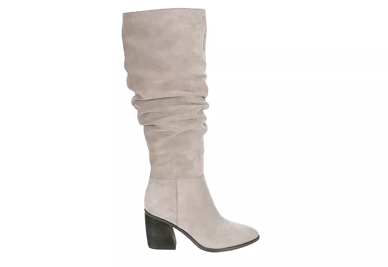 Michael By Michael Shannon Womens Millie Wide Calf Tall Boot - Grey - Image 2