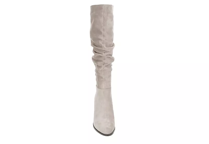 Michael By Michael Shannon Womens Millie Wide Calf Tall Boot - Grey - Image 3
