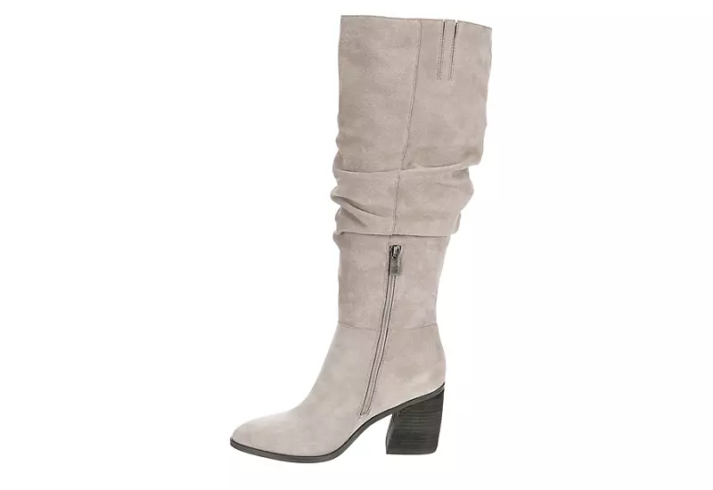 Michael By Michael Shannon Womens Millie Wide Calf Tall Boot - Grey - Image 4